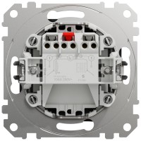 Intrerupator dublu 10A Antracit Sedna Design Schneider - vedere laterala