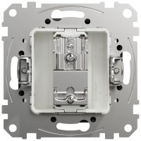 Priza TV capat antracit Sedna Design - Schneider Electric - vedere laterala
