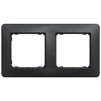 Rama 2 posturi antracit Sedna Design Schneider