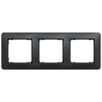 Rama tripla 3 posturi antracit Sedna Design - Schneider