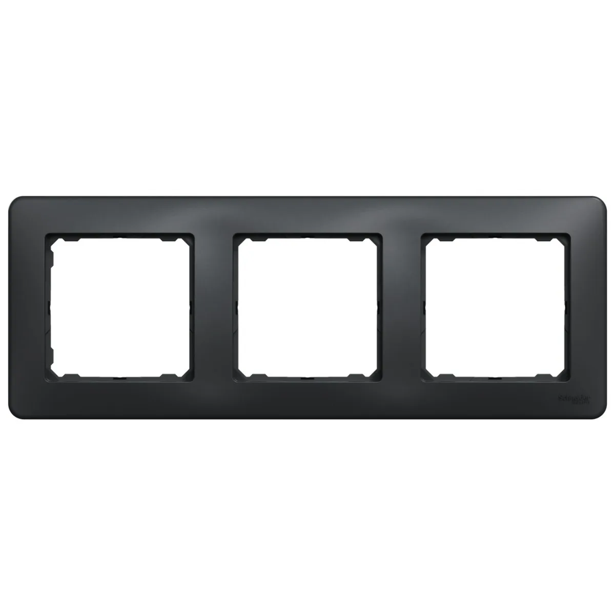Rama tripla 3 posturi antracit Sedna Design - Schneider
