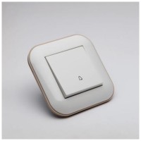 Intrerupator sonerie 10A alb/Kraft Loft - Ovivo