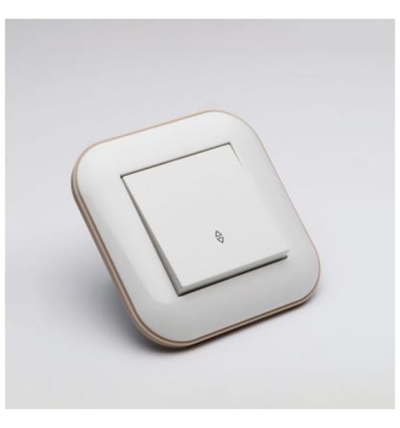 Intrerupator cap scara 10A alb/Kraft Loft - Ovivo