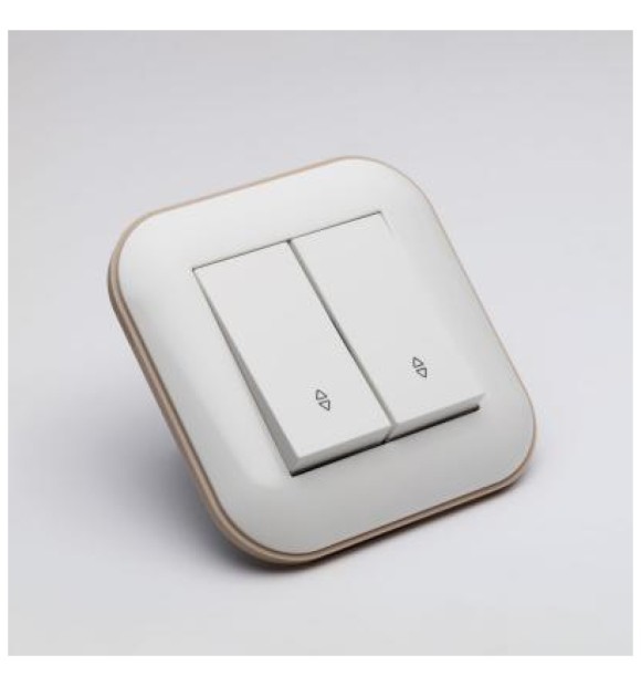 Intrerupator cap scara 10A alb, gama Loft - Ovivo