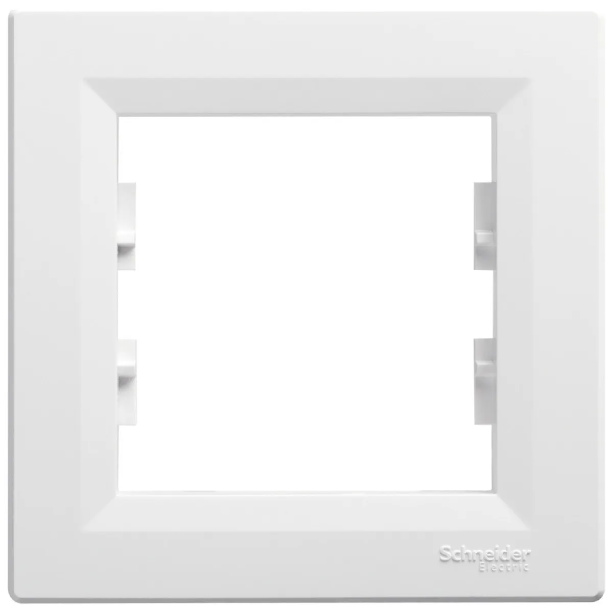 Rama 1 post alb Asfora Schneider, ornament plastic