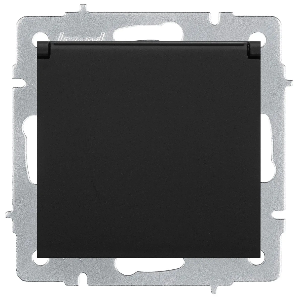 Priza Schuko cu capac 16A negru Vesna - Lezard