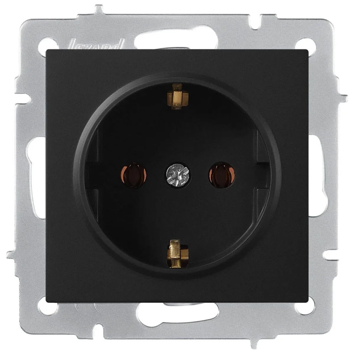 Priza Schuko 16A negru cu protectie copii Vesna - Lezard