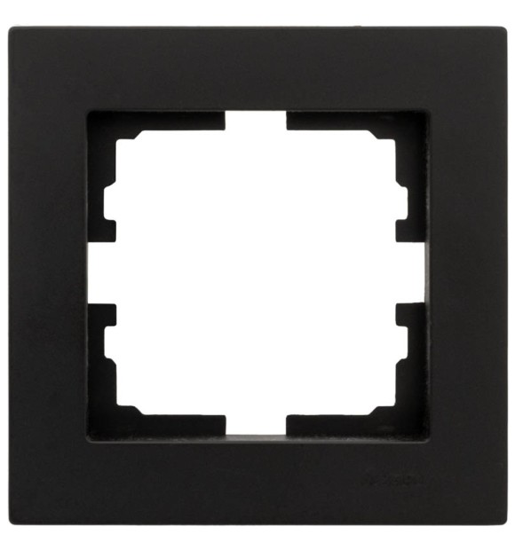 Rama ornament 1 post negru Vesna - Lezard