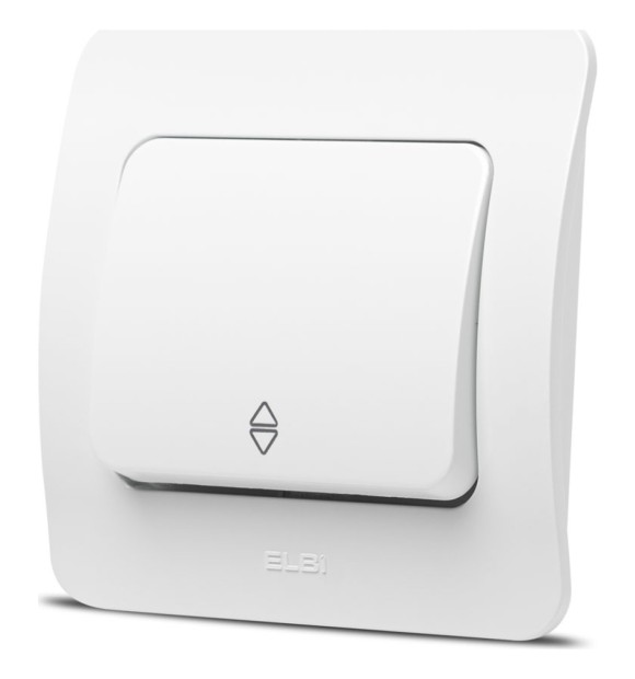 Intrerupator cap scara 10A alb Jazz, comanda din doua puncte