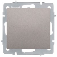 Intrerupator simplu 10A gri deschis Vesna - Lezard