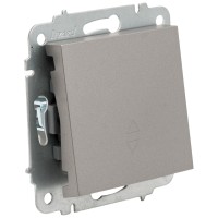 Intrerupator cap scara 10A gri deschis Vesna - Lezard - ambalaj