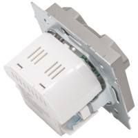 Priza USB Type-C gri deschis Vesna - incarcare directa in perete - detaliu