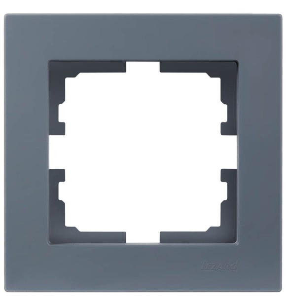 Rama decorativa 1 post gri grafit Vesna - Lezard