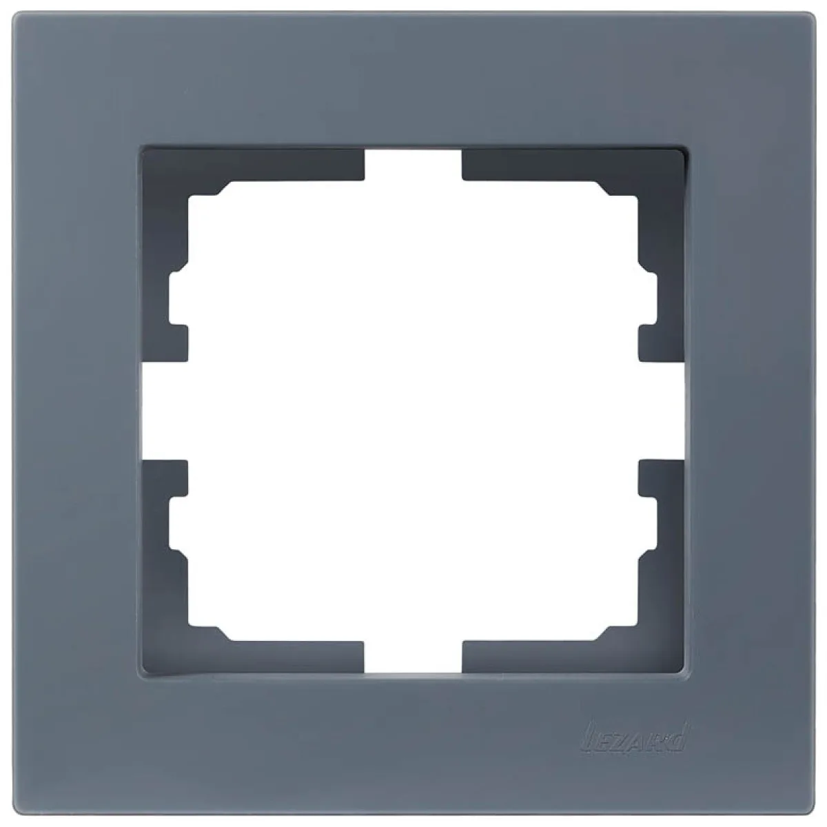 Rama decorativa 1 post gri grafit Vesna - Lezard