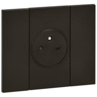 Rama ornament 2 module negru Bticino Living Now Legrand - ambalaj