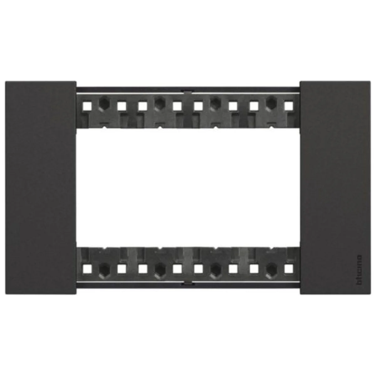 Rama ornament 4 module negru, gama Bticino - Legrand