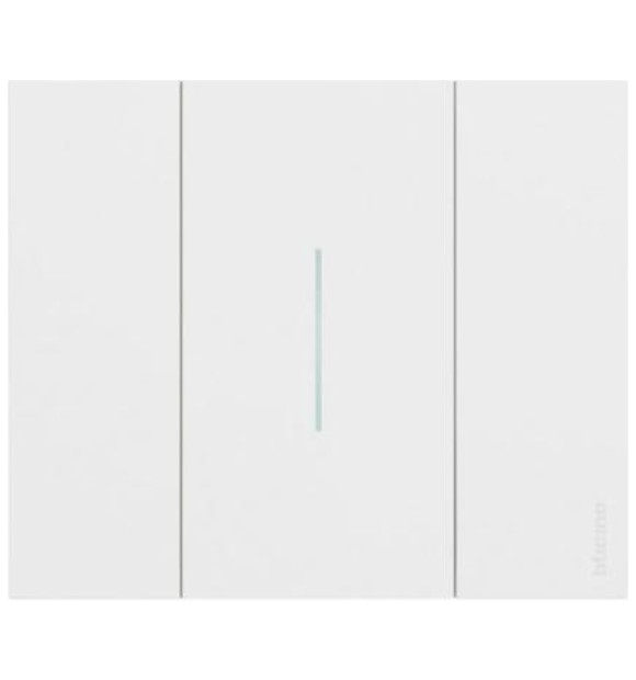 Rama ornament 2 module alb, gama Bticino Living Now - Legrand