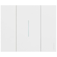 Rama ornament 2 module alb, gama Bticino Living Now - Legrand