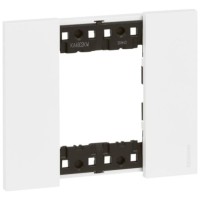 Rama ornament 2 module alb, gama Bticino Living Now - Legrand - ambalaj
