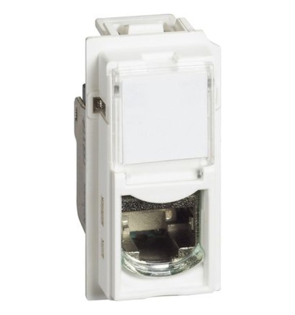 Priza date RJ45 UTP Cat.6 1M alb Living Now Bticino
