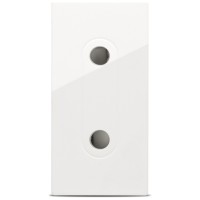 Priza 1M 16A alb, fara contact de protectie, gama Moda
