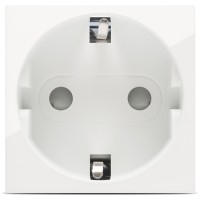 Priza Schuko protectie copii 2M 16A alba Moda Elbi