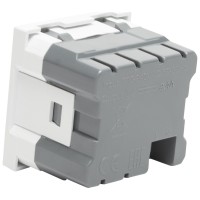 Priza USB A+C 5V 2,4A 2M alb Moda - incarcare directa - detaliu