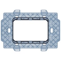 Suport montare 3 module (3M) gama Moda - Elbi