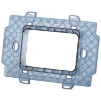 Suport montare 3 module (3M) gama Moda - Elbi - vedere laterala