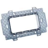 Suport montare 4 module gama Moda - Elbi - vedere laterala
