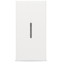 Intrerupator simplu 1M 10A cu LED alb mat Moda - ELBI