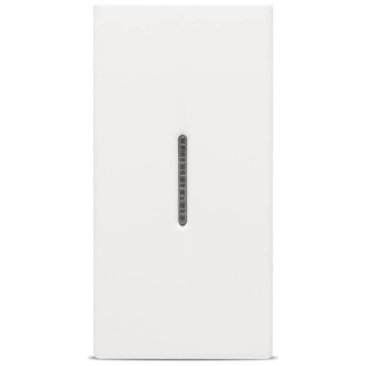 Intrerupator simplu 1M 10A cu LED alb mat Moda - ELBI