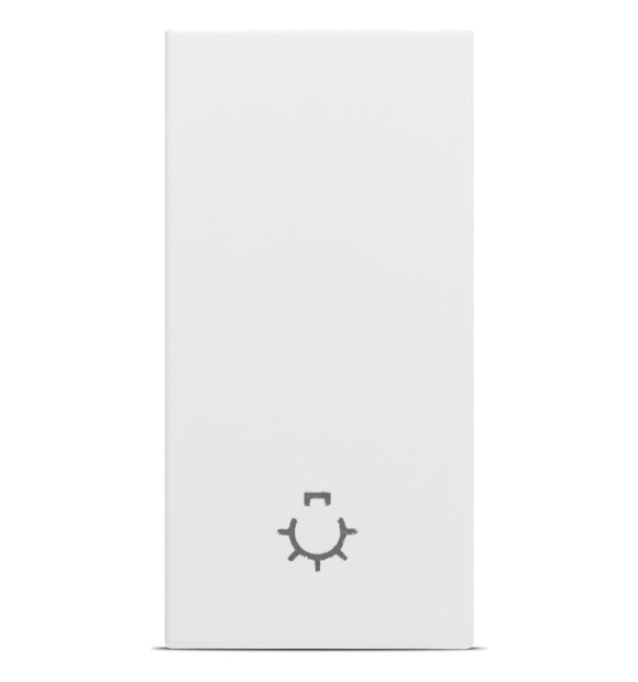 Intrerupator cu revenire 1M 10A alb mat Moda - Elbi