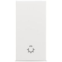 Intrerupator cu revenire 1M 10A alb mat Moda - Elbi
