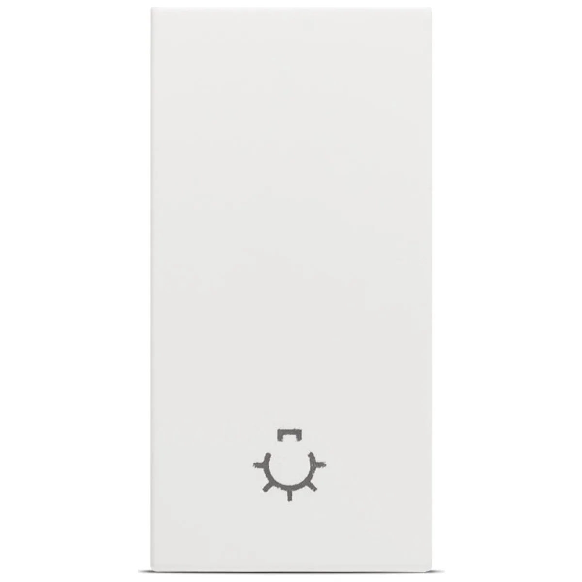 Intrerupator cu revenire 1M 10A alb mat Moda - Elbi
