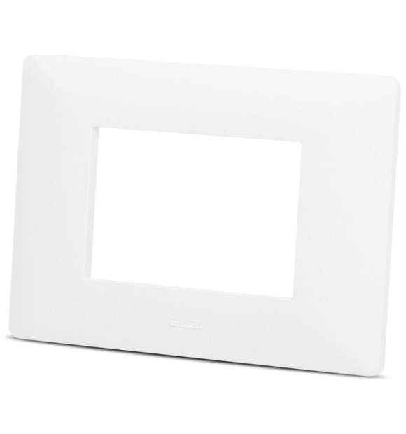 Rama ornament 3 module alb mat, gama Moda - Elbi