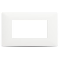 Rama ornament 4 module alb mat Moda - ELBI
