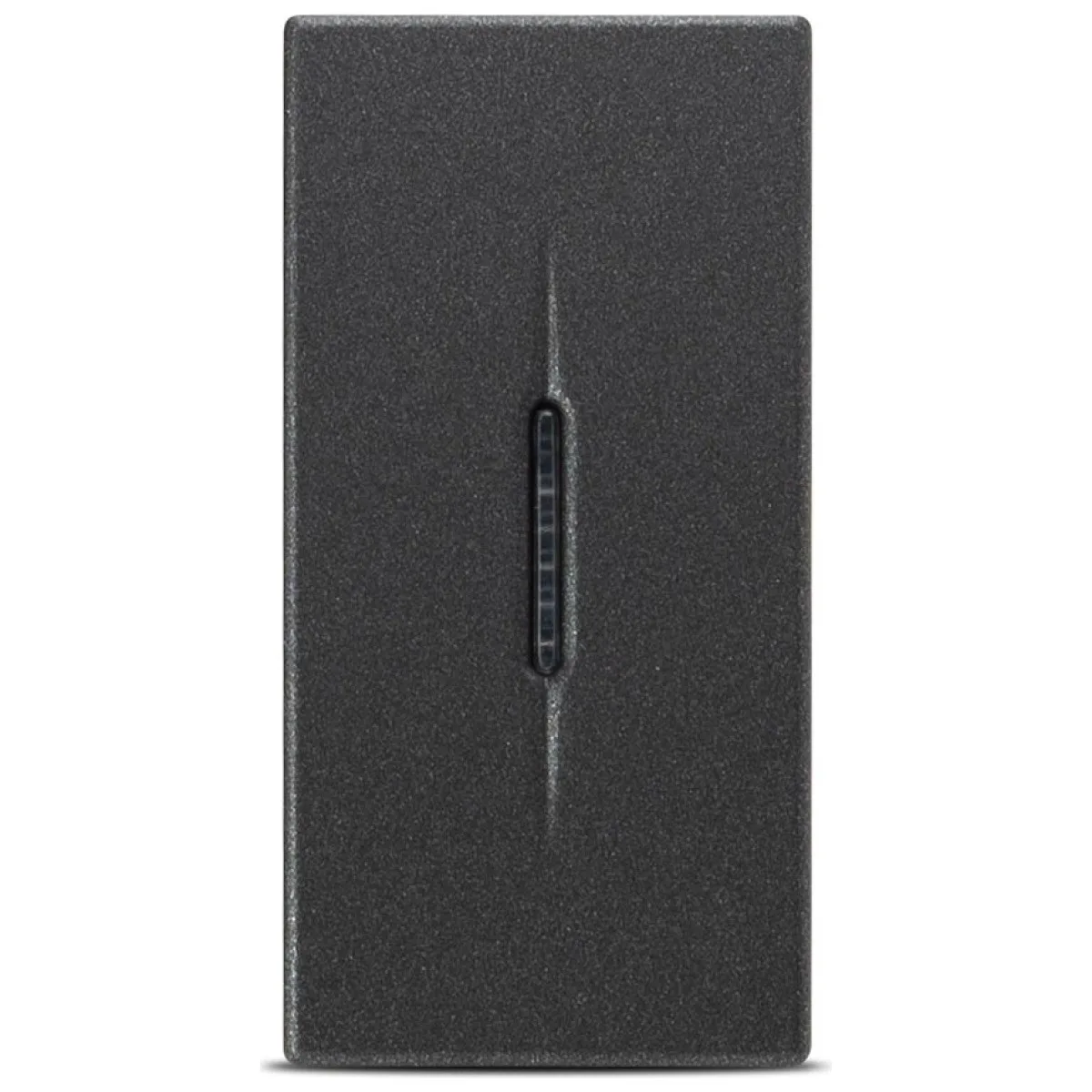 Intrerupator simplu 1M 10A cu LED antracit mat Moda