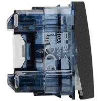 Intrerupator cu revenire 1M 10A antracit mat Moda Voice - detaliu