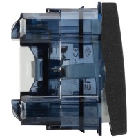 Intrerupator cap scara 1M 10A antracit mat Moda Elbi - detaliu