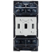 Intrerupator cruce 1M 10A antracit mat Moda Voice Elbi - ambalaj