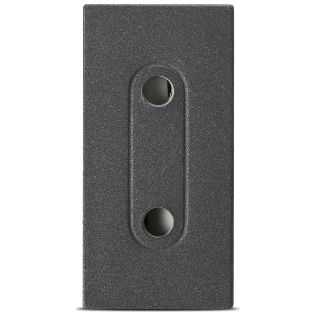 Priza 1 modul antracit mat, gama Moda Voice - Elbi