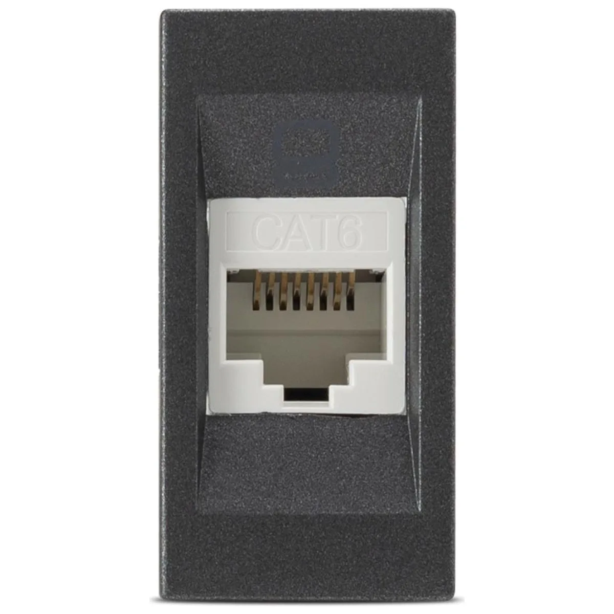 Priza date UTP RJ45 Cat.6e 1M antracit Moda - ELBI