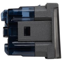 Priza Schuko cu protectie copii 2M 16A antracit Moda - ambalaj