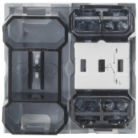 Intrerupator cu revenire 2M 10A bej mat, gama Moda - ambalaj