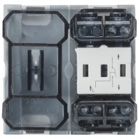 Intrerupator cap scara 2M 10A bej mat Moda - Elbi - ambalaj