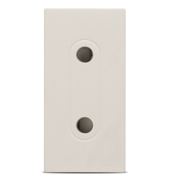 Priza 1M 16A bej mat, gama Moda Voice - ELBI