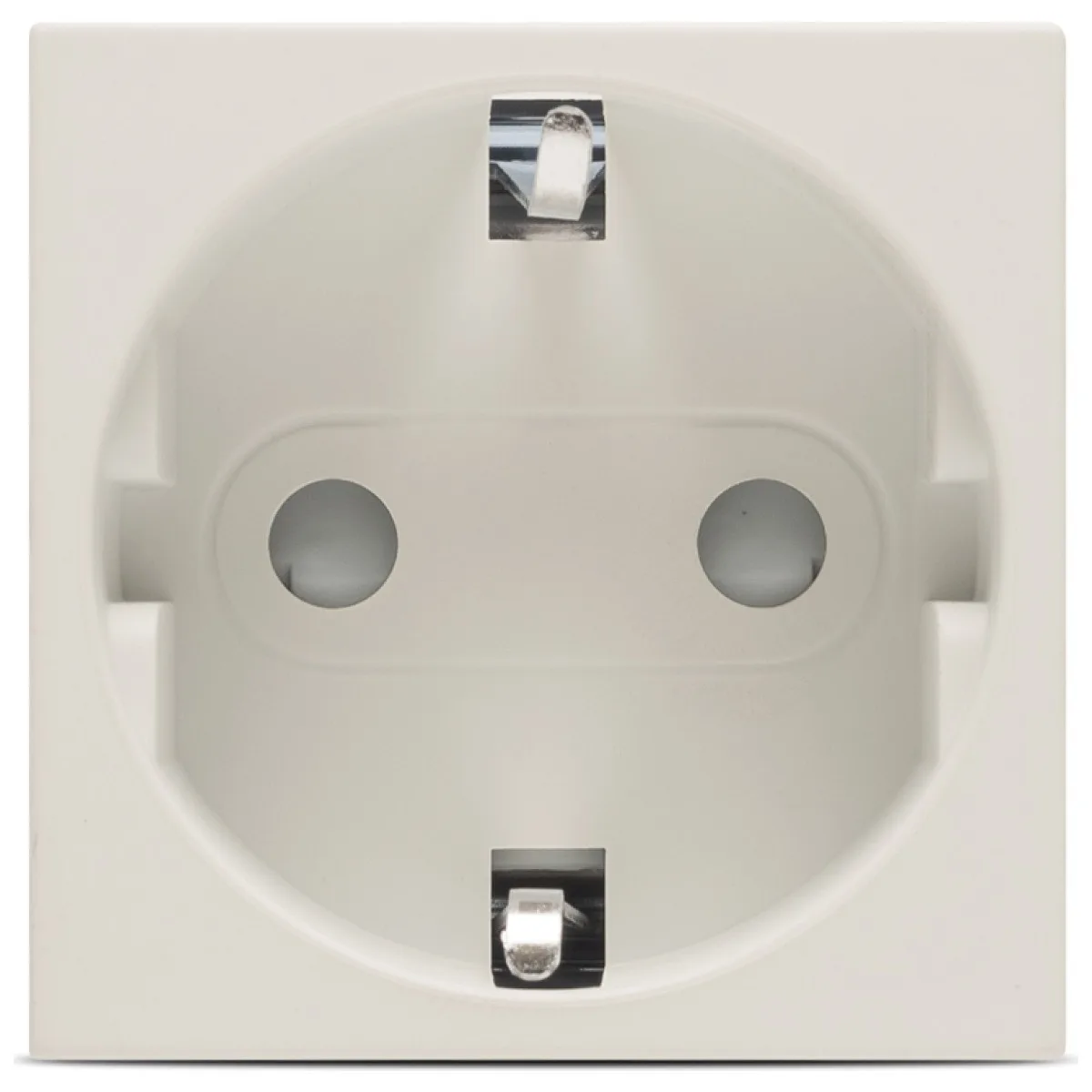 Priza Schuko cu protectie copii 2M 16A bej mat - gama Moda