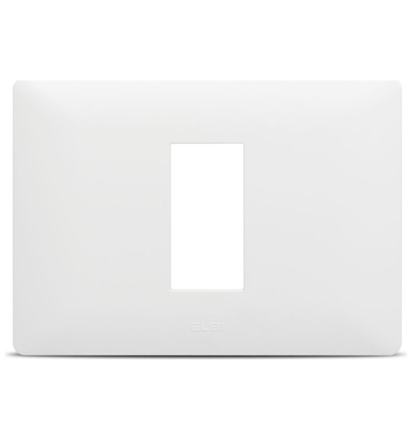 Rama ornament 1 post alb mat, gama Moda Voice - ELBI