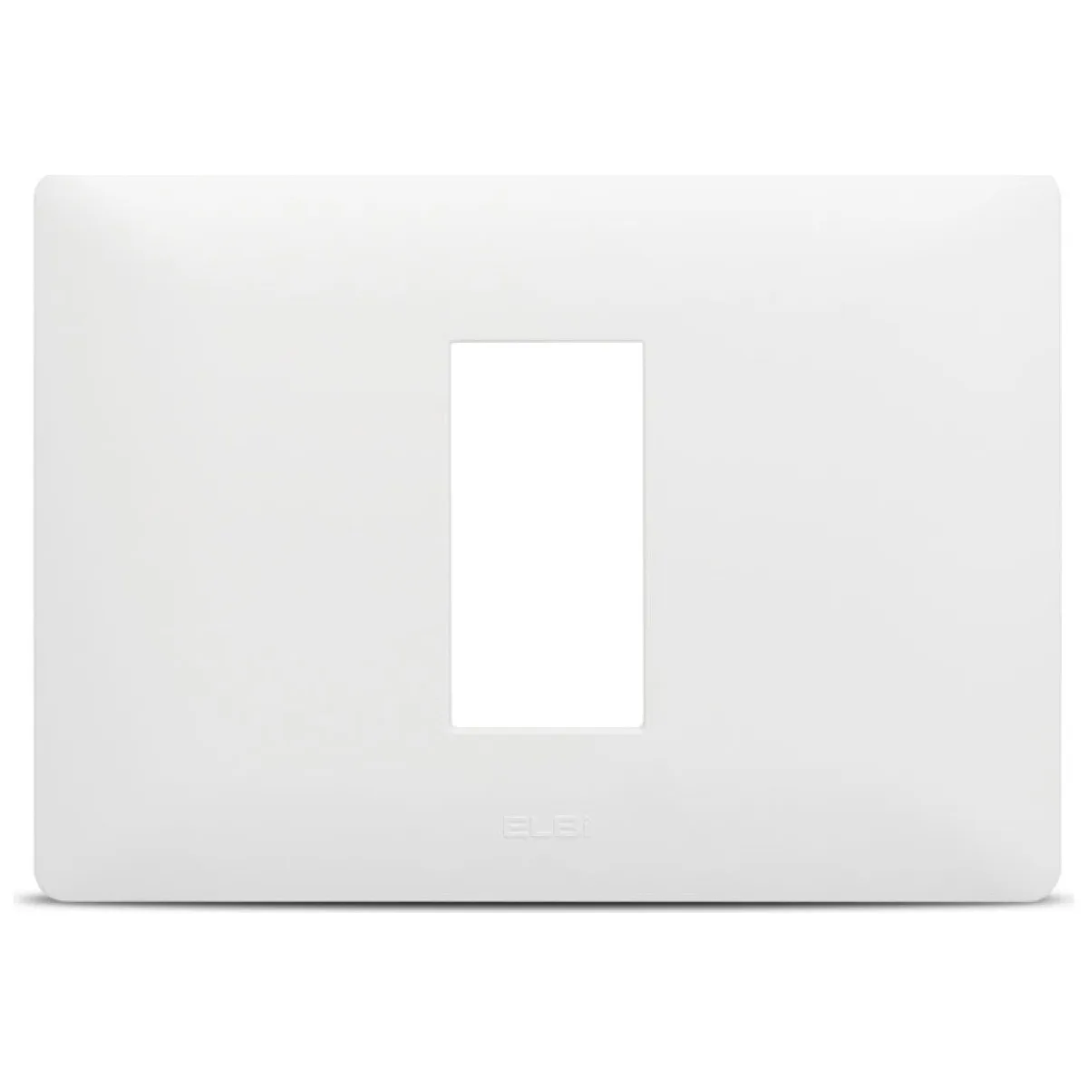 Rama ornament 1 post alb mat, gama Moda Voice - ELBI